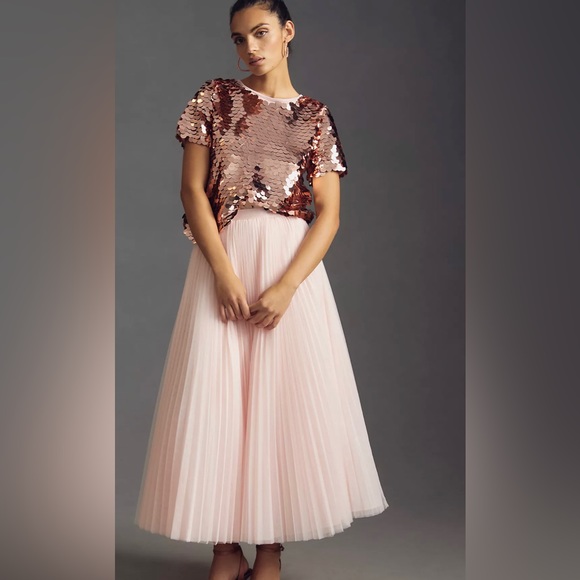 NWT Anthropologie/Eva Franco Aja Sequined Party Top Size S - Picture 8 of 8